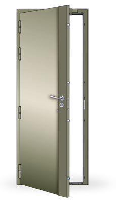 Porte blindée Résonance — Bloc-porte certifié CNPP A2P BP3